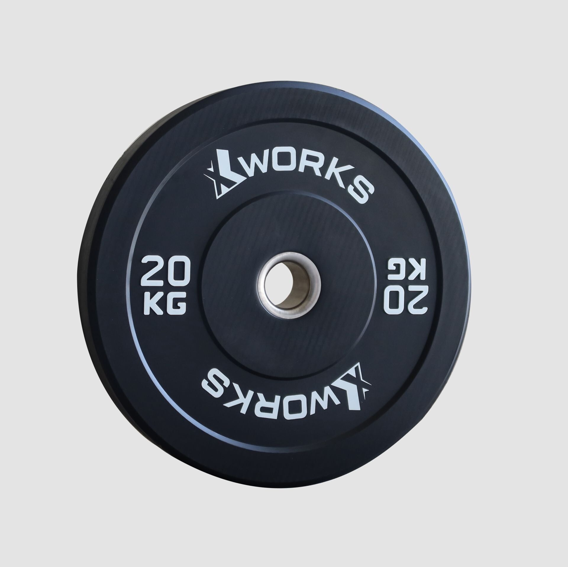 XWORKS Siyah Antrenman Bumper Plaka (Çift) (XW121000) SET (5-10-15-20-25KG) (ÇİFT)