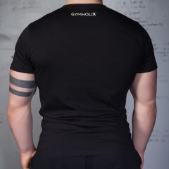GYMHOLIX® Less Pizza, More Pull-Ups – Sporcu Tişörtü (T-Shirt) L