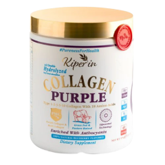 Kiperin Purple Çoklu Kolajen Peptitleri içeren Lipozomal Mor Kolajen Yaban Mersini 576 gr
