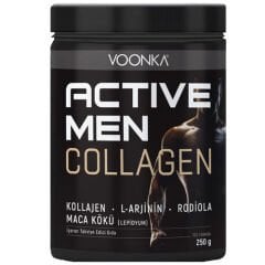 Voonka Collagen Active Men Toz Yeşil Elma 250 Gr
