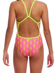 Funkita SS Stunner Kız Çocuk İnce Askılı Yüzücü Mayosu | Renkli ve Konforlu Tasarım