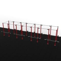 XWORKS 16 Bacak 8 İstasyon Orta Tip Rig Sistemi (FWXC016) ASKERİ YEŞİL (RAL6003)
