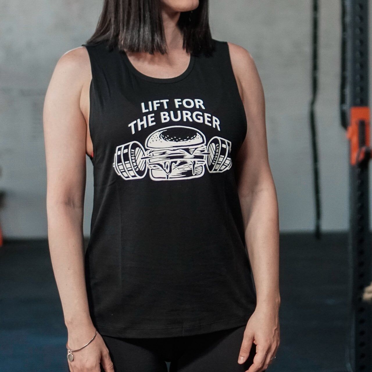 GYMHOLIX® Lift for the Burger Women – Kadın Atlet (Vest) M/L
