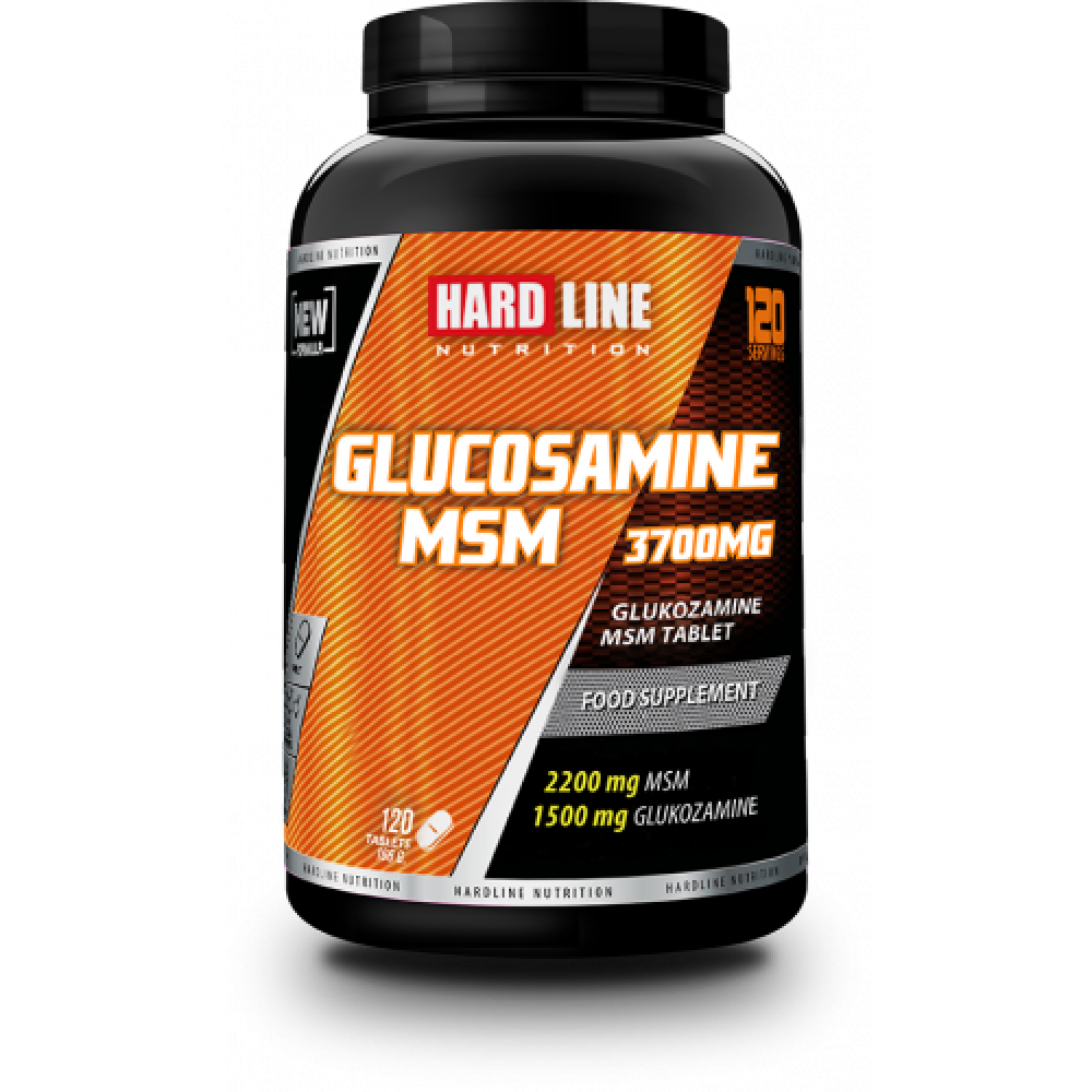 Hardline Glucosamine Msm Aromasız 120 Tablet
