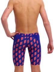 Funky Trunks JAM Flash Erkek Çocuk Antrenman Mayo, Dizboyu Jammer