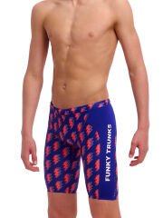 Funky Trunks JAM Flash Erkek Çocuk Antrenman Mayo, Dizboyu Jammer