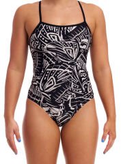 Funkita SS Night Flyer Kadın Tek Askılı Yüzücü Mayosu