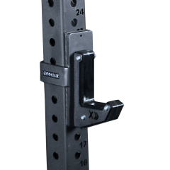 GYMHOLIX® Paslanmaz Çelik Halter Askısı Kancası XCup V4 – JCup / J-Hook (FGA0071)