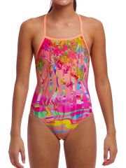 Funkita TMT Lost Lake Bağlamalı Kız Çocuk Antrenman Mayosu