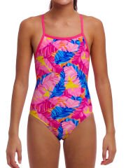 Funkita TMT Just Jungle Bağlamalı Kız Çocuk Antrenman Mayosu