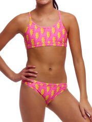 Funkita Stunner Kız Çocuk Yüzücü Bikinisi