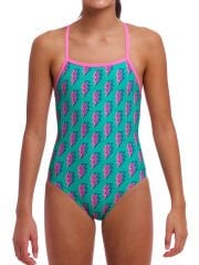 Funkita STP Zip Zap Kız Yüzme Mayosu - ECO C-INFINITY