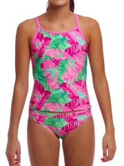 Funkita Tropic Palm Kız Çocuk Tankini Yüzücü Mayo Takım