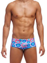 Funky Trunks Bundjalung Blue Erkek Antrenman Mayo, 14cm Trunks