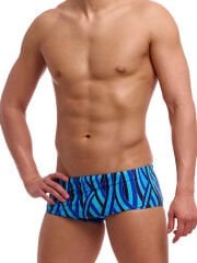 Funky Trunks Erkek Sidewinder Yüzme Mayosu - Snork City (Erkek Sidewinder Trunk)