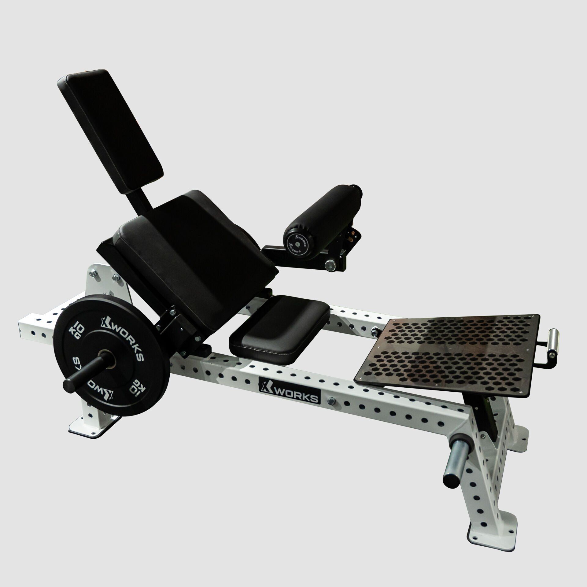 XWORKS Hip Thrust - Glute ve Kalça Güçlendirme Makinesi (FWX0001) TURUNCU (RAL2004)
