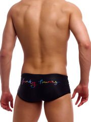 Funky Trunks Erkek Sidewinder Yüzme Mayosu - Pride Alive (Erkek Sidewinder Trunk)