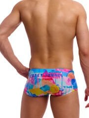 Funky Trunks Erkek Klasik Yüzme Mayosu - Pixel Paradise (Erkek Classic Trunk)
