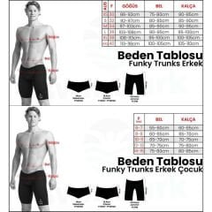 Funky Trunks Erkek Klasik Yüzme Mayosu - Sitting Duck (Erkek Classic Trunk)