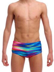 Funky Trunks Erkek Çocuk Sidewinder Yüzme Mayosu - Lost Ocean  (Erkek Çocuk Sidewinder Trunk)