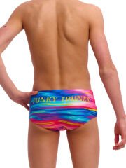 Funky Trunks Erkek Çocuk Sidewinder Yüzme Mayosu - Lost Ocean  (Erkek Çocuk Sidewinder Trunk)