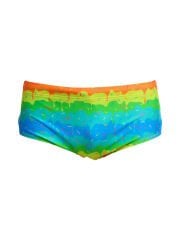 Funky Trunks Erkek Çocuk Sidewinder Yüzme Mayosu - Melting Mayhem (Erkek Çocuk Sidewinder Trunk)