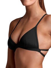 Funkita Still Black Kadın Bikini Üst – Tri Top Model, Tek Üst Parça, Klora Dayanıklı