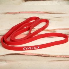 Gymholix Resistance Band ( Pullup Direnç & Destek Bandı ) Light - Kırmızı ( 1.3CM )
