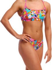 Funkita Tou By Tou Kadın Bikini Takımı – Sporcu Üst & Brief Alt, Klora Dayanıklı, Konforlu ve Şık