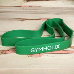 GYMHOLIX® Resistance Band Pull-Up – Direnç ve Barfiks Destek Lastiği Super Heavy - Yeşil ( 4.4CM )