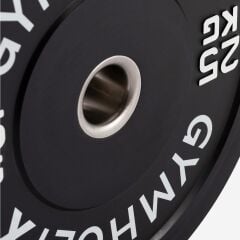 GYMHOLIX® EKO Bumper Plate | Kauçuk Olimpik Ağırlık Plakası (Çift)