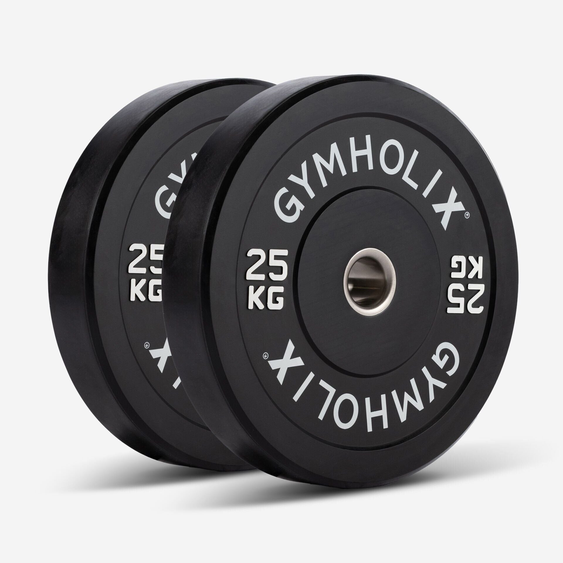 GYMHOLIX® EKO Bumper Plate | Kauçuk Olimpik Ağırlık Plakası (Çift)