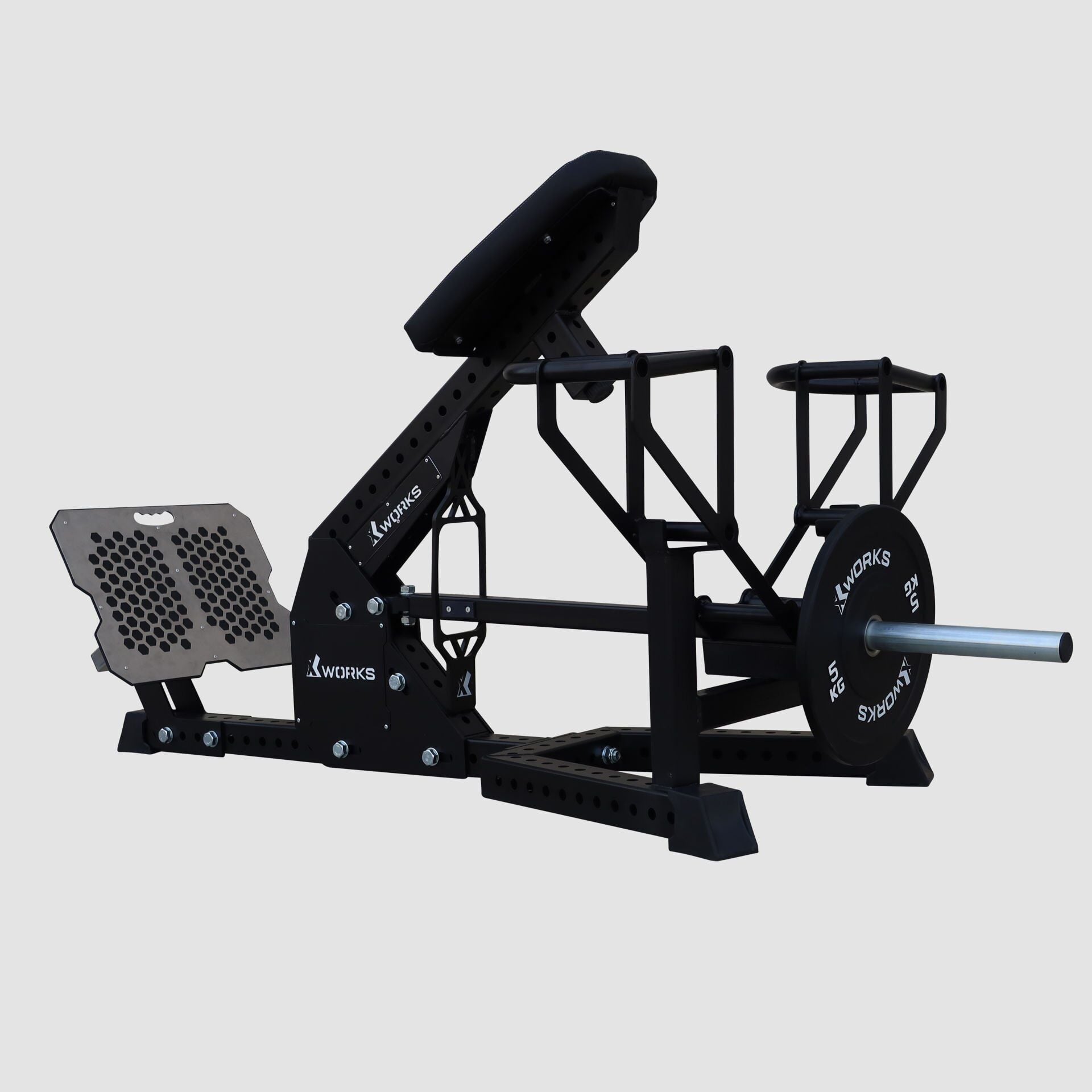 XWORKS Chest Support Row Sırt Çekiş Makinesi (FWX0773) GÖK MAVİSİ (RAL5012)