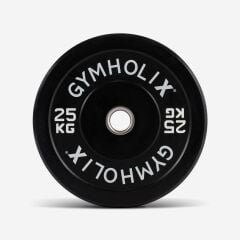GYMHOLIX® EKO Bumper Plate | Kauçuk Olimpik Ağırlık Plakası 20 KG Plaka Çift