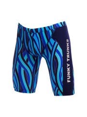 Funky Trunks JAM Snork City Erkek Çocuk Antrenman Mayo, Dizboyu Jammer