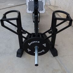 XWORKS Chest Support Row Sırt Çekiş Makinesi (FWX0773) FOSFORLU SARI (RAL1016)