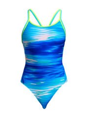 Funkita DB Sea Breeze Kadın Yüzücü Mayosu-Klora Dayanıklı ve Rahat