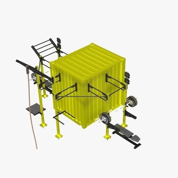 GYMHOLIX® FastBox STD Tactical Military | Portable Outdoor Container Gym (CGXF080)