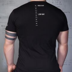 GYMHOLIX® Powerlifter Tişört – Unisex Antrenman ve Günlük Spor T-Shirt XS