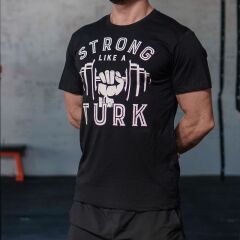 Gymholix Strong Like a Turk Power (Tişört - Tshirt) XXL