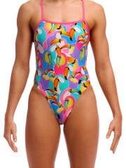 Funkita HL Tou By Tou Kadın Yüksek Bacak Kesimli Yüzücü Mayosu – Brezilya Kesim Arka ve İnce Askılı