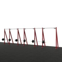XWORKS 7 Bacak 3 İstasyon Dar Tip Rig Sistemi (FWXN007) KIRMIZI (RAL3000)