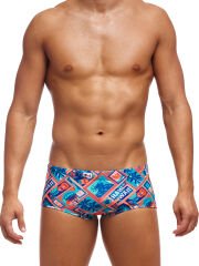 Funky Trunks Tiki Tango Erkek Antrenman Mayo, 16,5cm Trunks