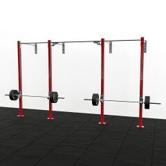 XWORKS 4 Bacak 2 İstasyon Duvar Tip Rig Sistemi (FWXW004) MOR (RAL4004)
