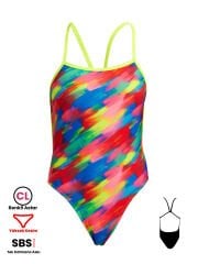 Funkita HL Stroked Kadın Yüzme Mayosu- Klor Dirençli, Şık ve Ekolojik Tasarım