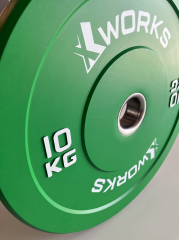 XWORKS Renkli Antrenman Bumper Plaka (Çift) (XW122000) 10KG