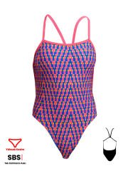 Funkita HL Daily Steps Kadın Yüzme Mayosu- Klor Dirençli, Şık ve Ekolojik Tasarım