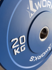 XWORKS Renkli Antrenman Bumper Plaka (Çift) (XW122000) 20KG
