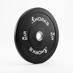 XWORKS Siyah Antrenman Bumper Plaka (Çift) (XW121000) 5KG