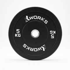 XWORKS Siyah Antrenman Bumper Plaka (Çift) (XW121000) 5KG